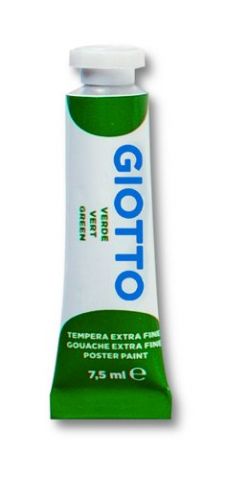 TEMPERA GIOTTO  7,5 ml (tubo)  VERDE