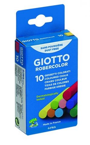 TIZAS de COLORES GIOTTO ROBERC. CAJA C/10