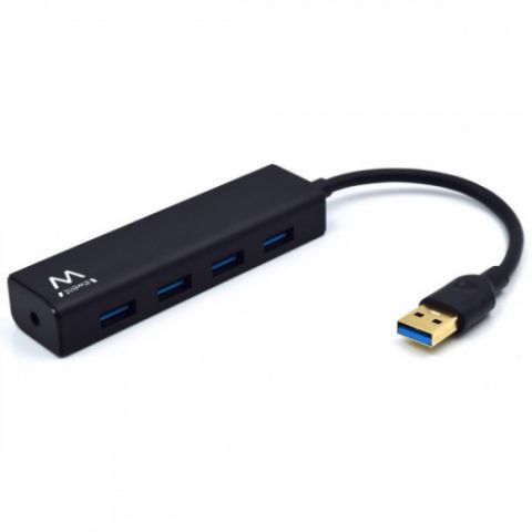 Ewent EW1136 hub de interfaz USB 3.2 Gen 1 (3.1 Ge