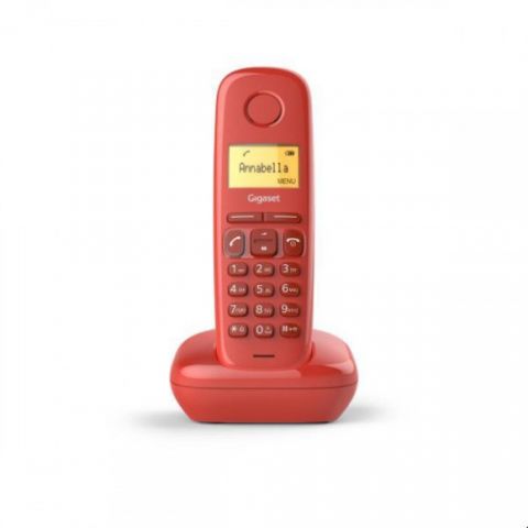 Gigaset A170 Teléfono DECT Rojo