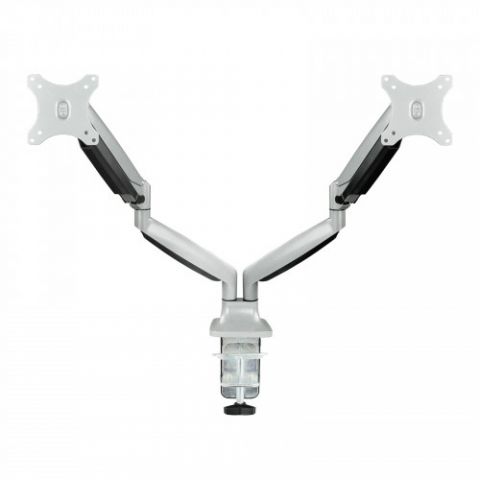 TooQ Soporte de Mesa Giratorio e Inclinable para 2