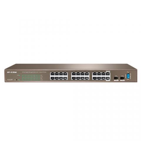 IPCOM FULL MANAGEMENT SWITCH G3224T 24-PORTS GIGAB