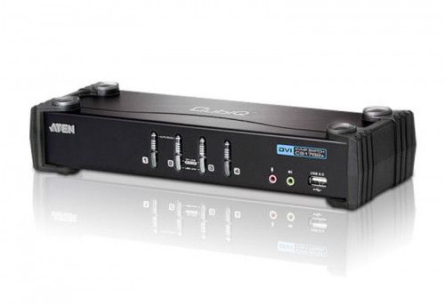 Aten CS1764A interruptor KVM Negro