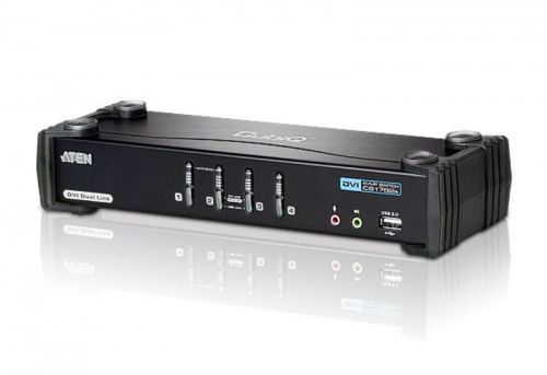 Aten CS1784A interruptor KVM Negro