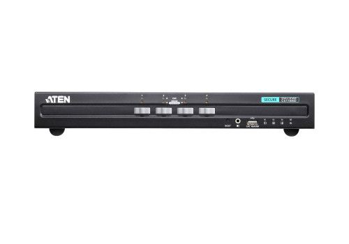 ATEN Switch KVM seguro DVI USB de 4 puertos (compa