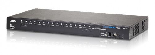 Aten CS17916 interruptor KVM Montaje en rack Negro