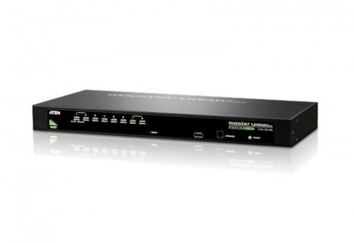 Aten CS1308 interruptor KVM Montaje en rack Negro