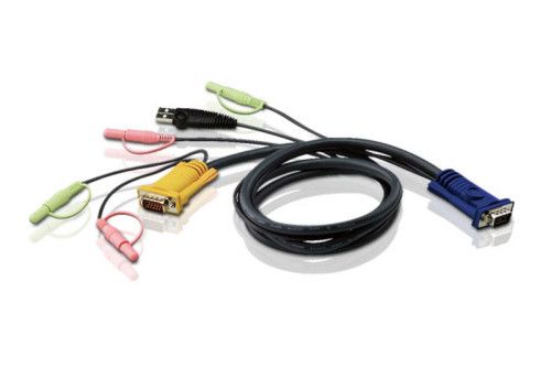 Aten Cable KVM USB con audio y SPHD 3 en 1 de 5 m