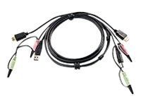 Aten 2L-7D02UH cable para video, teclado y ratón (
