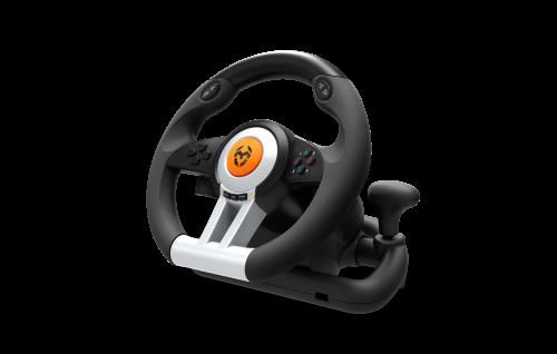 KROM VOLANTE + PEDALES K-WHEEL MULTI-PLATAFORMA
