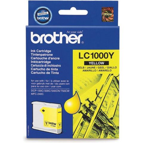 CARTUCHO AMARILLO BROTHER LC-1000Y