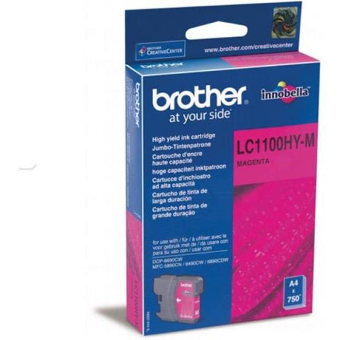 CARTUCHO MAGENTA BROTHER LC-1100HYM
