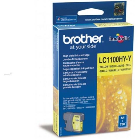 CARTUCHO AMARILLO BROTHER LC-1100HYY