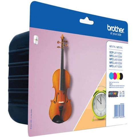 PACK DE CARTUCHOS 4 COLORES (CMYK) BROTHER LC-127X