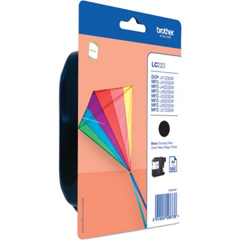 CARTUCHO NEGRO BROTHER LC-223BKBP