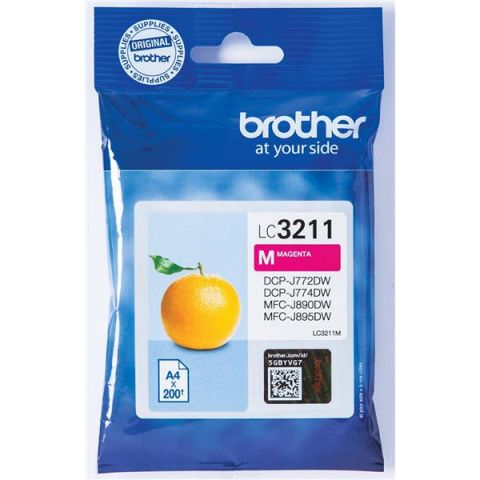 CARTUCHO MAGENTA BROTHER LC-3211M