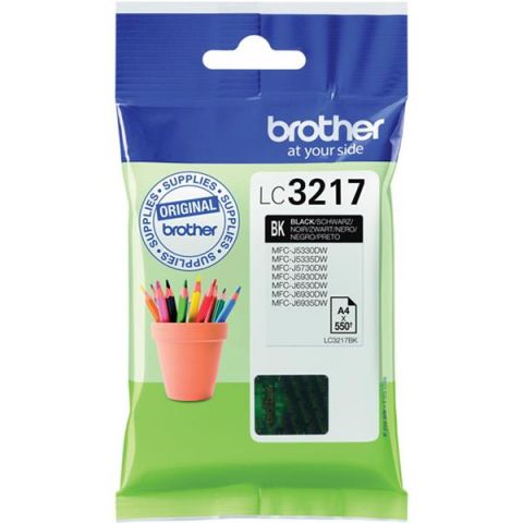 CARTUCHO NEGRO BROTHER LC-3217BK