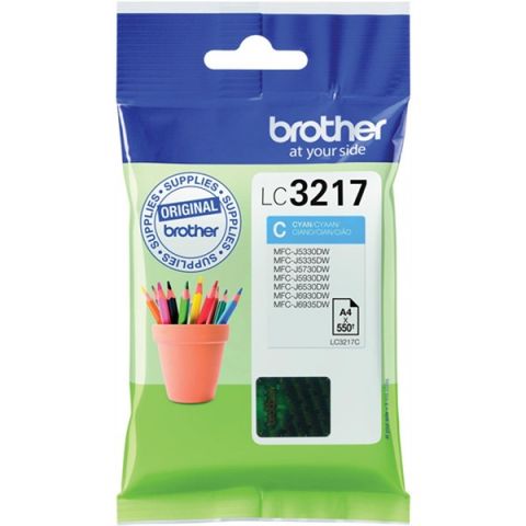 CARTUCHO CIAN BROTHER LC-3217C
