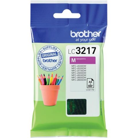 CARTUCHO MAGENTA BROTHER LC-3217M