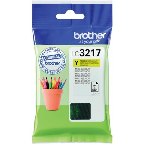 CARTUCHO AMARILLO BROTHER LC-3217Y