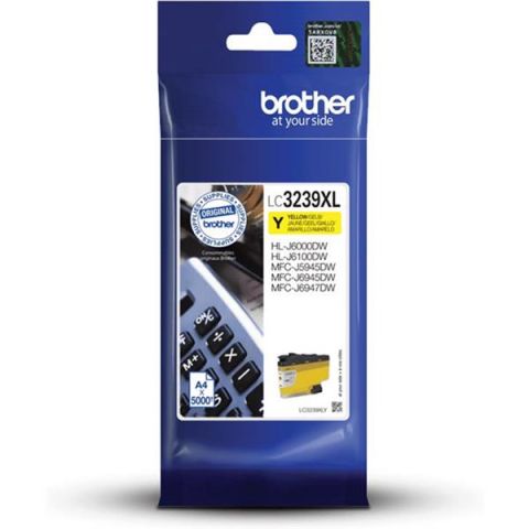 CARTUCHO AMARILLO BROTHER LC-3239XLY