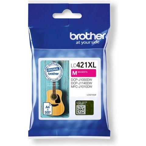 CARTUCHO MAGENTA XL BROTHER LC-421XLM