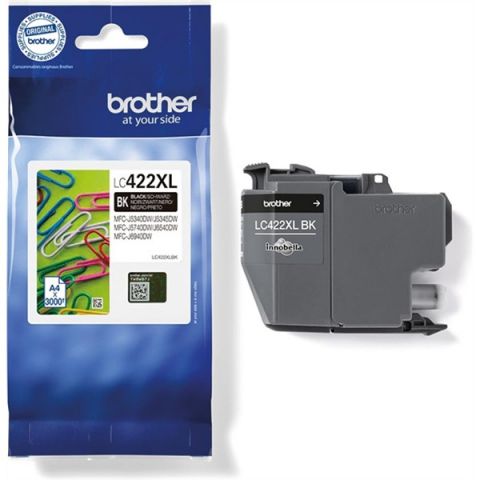 CARTUCHO NEGRO BROTHER LC-422XLBK