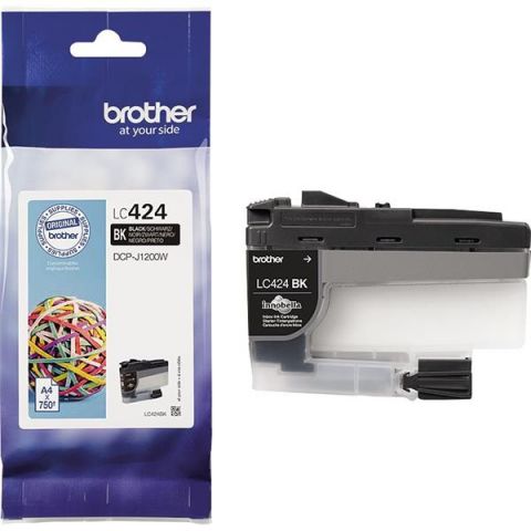 CARTUCHO NEGRO BROTHER LC-424BK