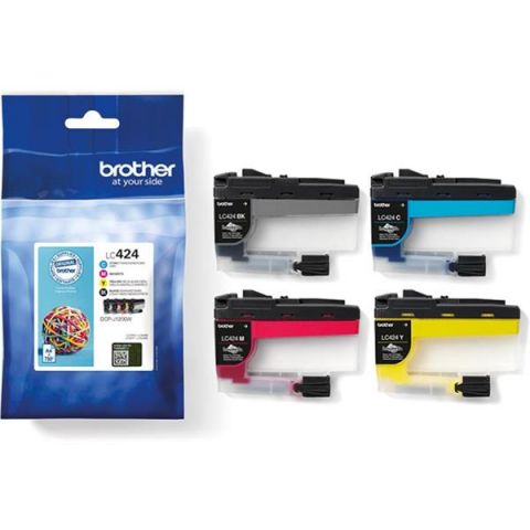 PACK 4 CARTUCHO BROTHER LC-424VAL