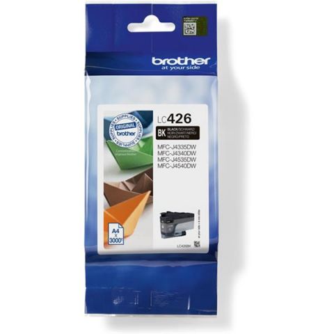 CARTUCHO NEGRO BROTHER LC-426BK
