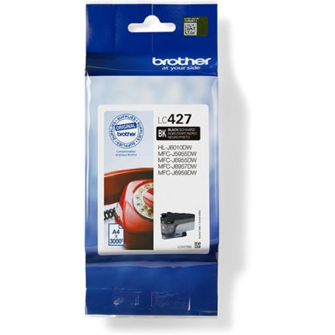 CARTUCHO NEGRO BROTHER LC-427BK