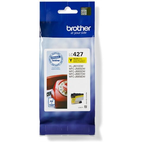CARTUCHO AMARILLO BROTHER LC-427Y