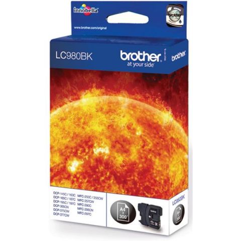 CARTUCHO NEGRO BROTHER LC-980BK