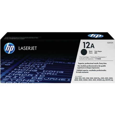 TÓNER NEGRO HP 12A