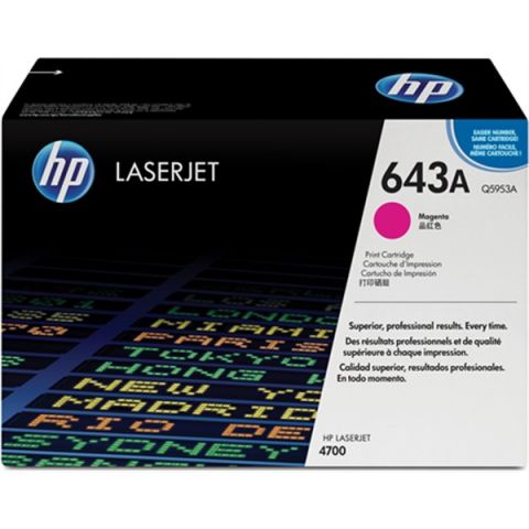 TÓNER MAGENTA HP 643A
