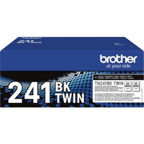 TÓNER NEGRO BROTHER TN-241BKTWIN