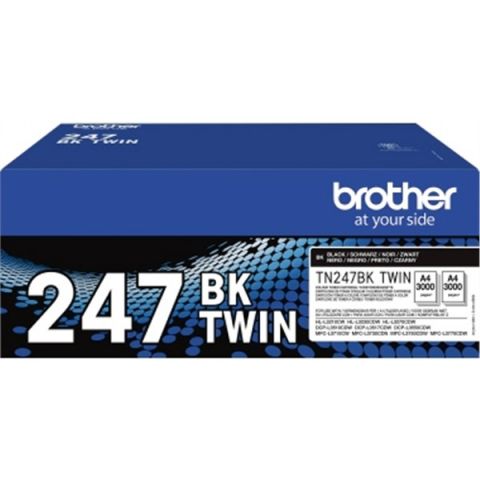 TÓNER NEGRO BROTHER TN-247BK (X2)