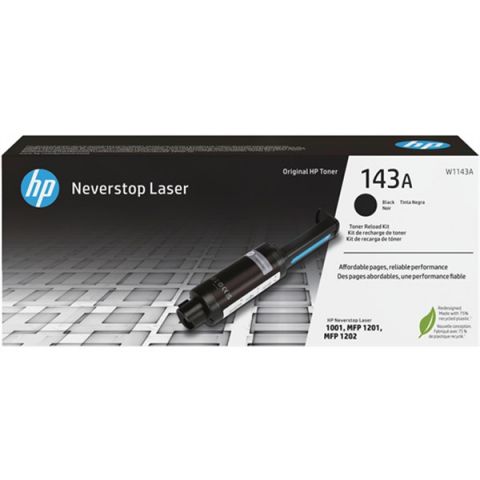 KIT DE RECARGA NEGRO NEVERSTOP LASER HP 143A